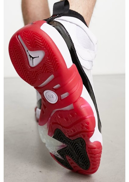 Jordan Jumpman Two Trey Basketball Shoes White Bilekli Basketbol Ayakkabısı Beyaz Kırmızı fiyatları