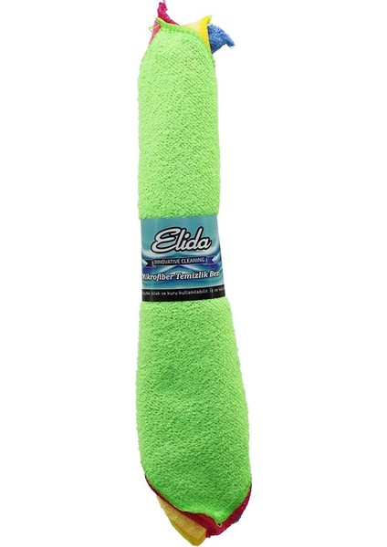 4pcs Dürüm - Yuvarlak Sarım 30X30CM Mikrofiber Temizlik Bezi (4741) fiyatları