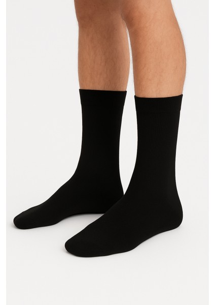 Erkek Uzun Kışlık Pamuklu Çorap %85 Pamuk,%15 Likra Siyah-Füme-Gri-Lacivert fiyatları