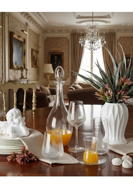 Hisar 31 Parça 6 Kişilik Paşabahçe Cam Bardak Seti - Sürahili Çeyiz Takımı modelleri