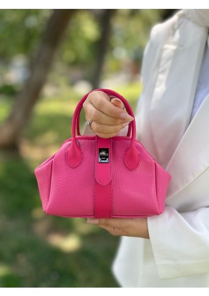 Nçs Kadın El ve Omuz Çantası -Zerafetin Minimal Hali(En:18~boy:13)