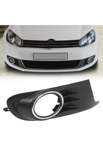 Vw Golf6 2010-2013 Sis Far Kapağı Sağ Nikelajlı-Sıs Far Delıklı (Oem NO:5K0853666)