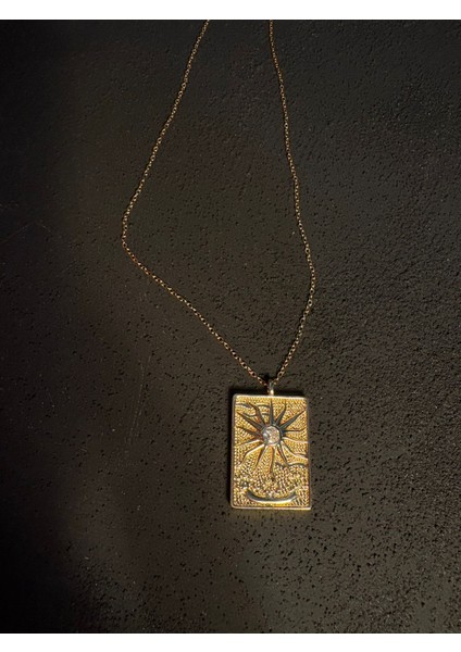 Çelik Güneş Plaka Zincir Kolye modelleri