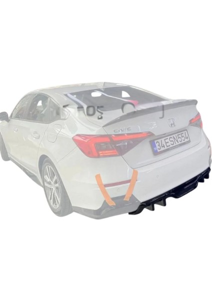 Honda Civic Fe1 2022 Difüzör (Plastik)
