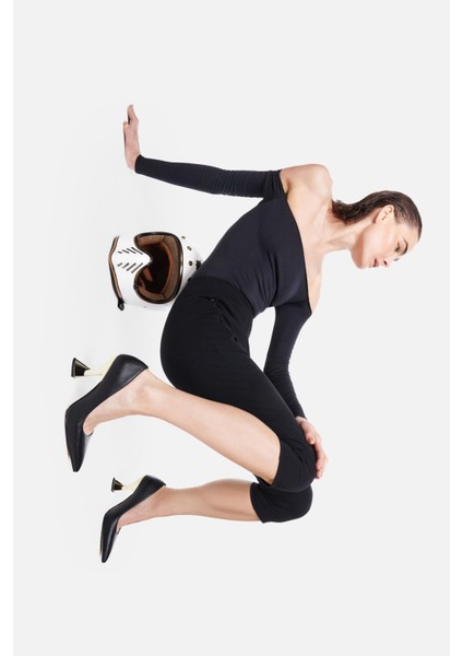 The Laterr High Heel Kadın Siyah Topuklu Ayakkabı fiyatları