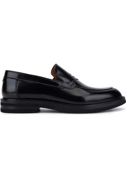 Erkek Hakiki Deri Siyah Açma Klasik Ayakkabı 1016 305 Erk Ayk SK25-26 Sıyah Acma