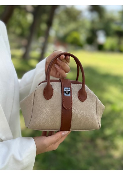 Nçs Kadın El ve Omuz Çantası -Zerafetin Minimal Hali(En:18~boy:13)