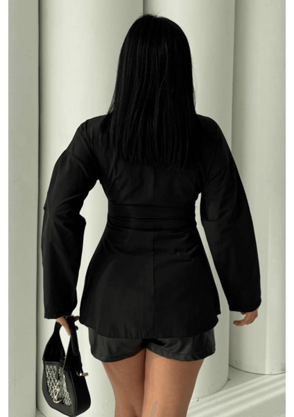 Kadın V Yaka Fermuarlı Gömlek fiyatları