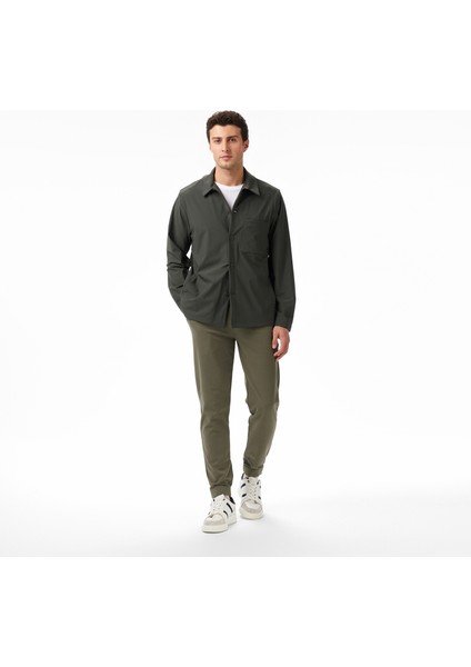 Erkek Yeşil Classic Fit Eşofman Altı K57111T.3GL