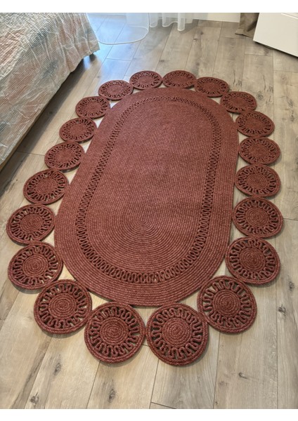 Marguerite Özel Tasarım Hasır Jüt Kilim – Koridor, Antre ve Salon Halısı Yolluk