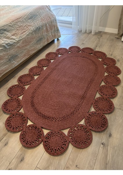 Marguerite Özel Tasarım Hasır Jüt Kilim – Koridor, Antre ve Salon Halısı Yolluk fiyatları