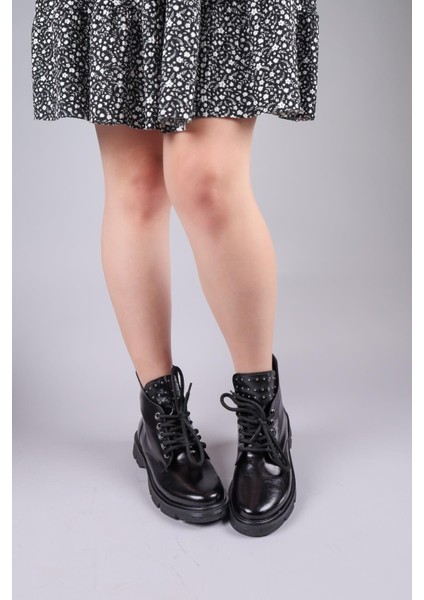 BANDA Troklu Bağcıklı Bot SİYAH fiyatları