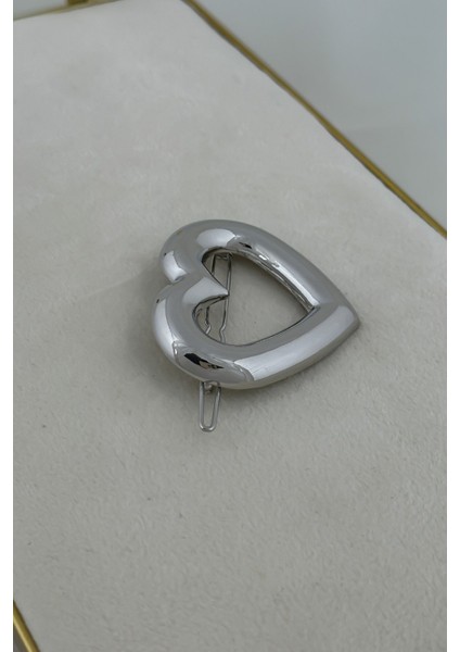 Kalp Tasarım Metal Halka Çıt Çıt Klipsli Pinterest Toka fiyatları