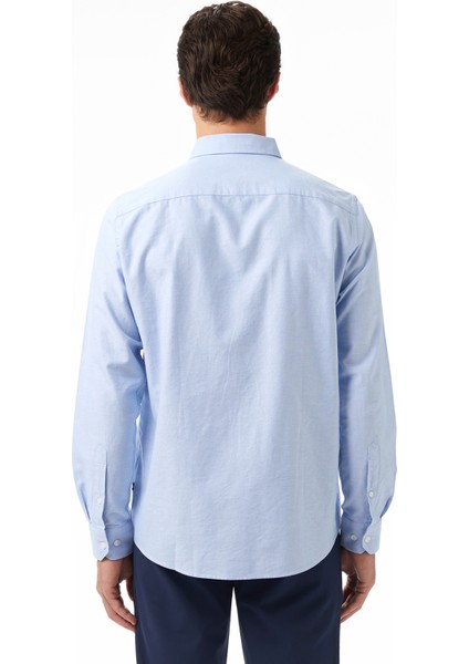 Erkek Mavi Classic Fit Gömlek W57435T.4NN fiyatları