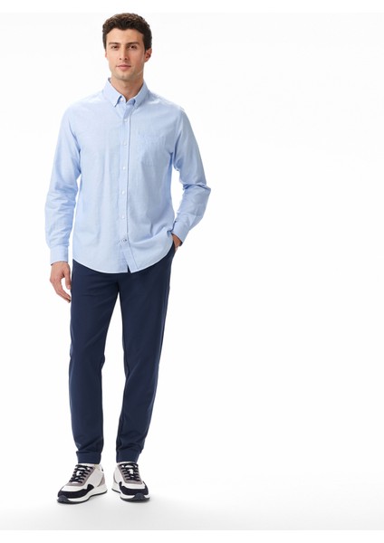 Erkek Mavi Classic Fit Gömlek W57435T.4NN modelleri