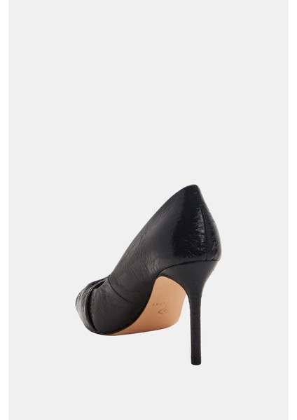 The Revival Bow Kadın Siyah Kurdela Topuklu Ayakkabı indirimleri