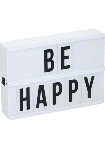 Sinematik Lightbox Dekorasyon Aydınlatma Aksesuarları (A5 Boyut) (5148) indirimleri