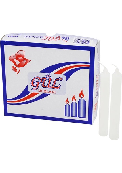 Büyük Beyaz Mum 20LI Kutu (5148)