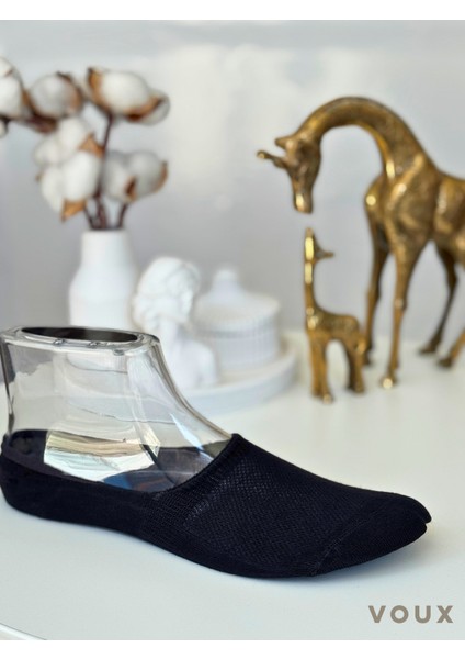 Bambu Silikonlu Çok Renkli Kadın Babet Çorap 6 'lı fiyatları