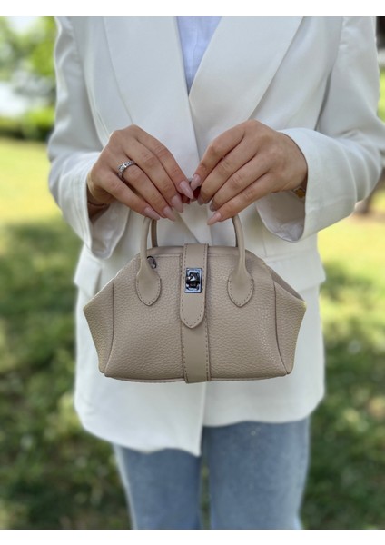 Nçs Kadın El ve Omuz Çantası -Zerafetin Minimal Hali(En:18~boy:13)