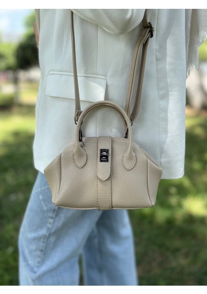 Nçs Kadın El ve Omuz Çantası -Zerafetin Minimal Hali(En:18~boy:13)