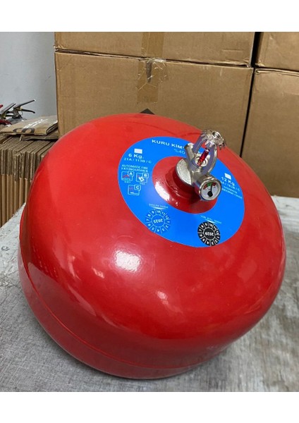 12 kg Sprinkerli Tavan Tipi Abc Tozlu Otomatik Yangın Tüpü