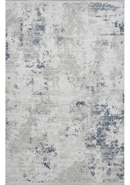 Maçka Mavi Halı Akrilik Halı Yumuşak Dokulu Salon Oturma Odası Yatak Odası Halısı 4001