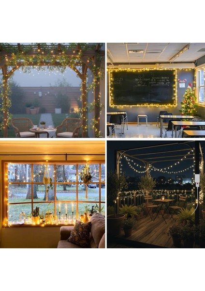 Günışığı Renk 5 Farklı Işık Modlu 10 Metre Eklemeli Dekor Boncuk Model Dekoratif LED (5148) fırsatları