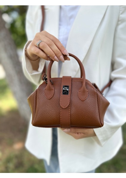 Nçs Kadın El ve Omuz Çantası -Zerafetin Minimal Hali(En:18~boy:13)