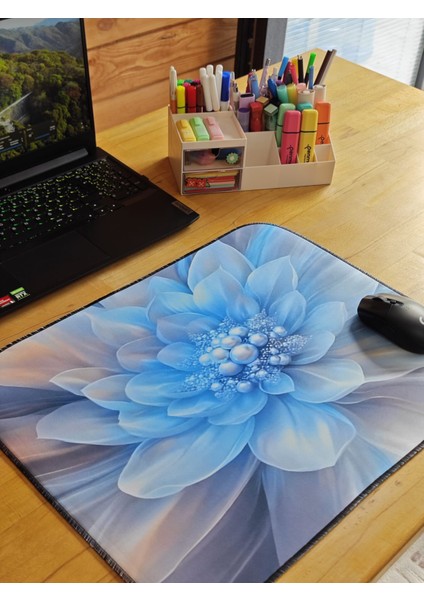 55X45 cm Mavi Inci Kaydırmaz Taban Speed Yüzey Oyuncu Mouse Pad Gaming Pad fırsatları