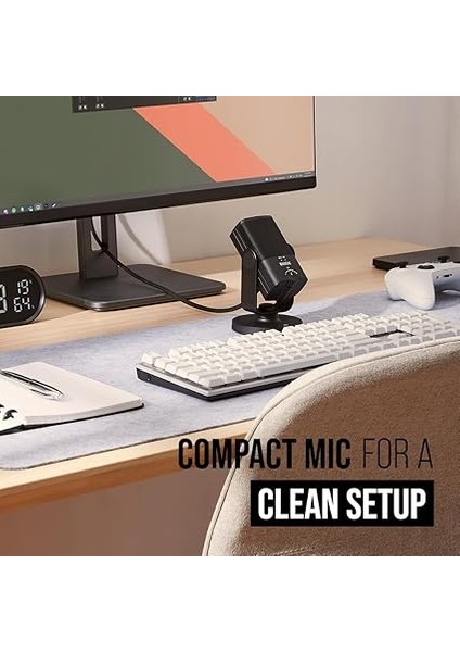 Nt-Usb Mını, Sökülebilir Manyetik Ayaklı, Dahili Pop Filtreli, Kulaklık Preamlifikatörlü USB Mikrofon modelleri