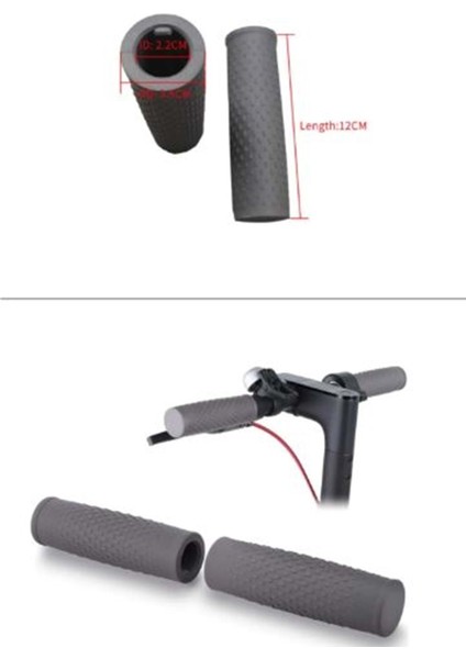 Xıaomı Elcik Tutma Silikon Çift PRO/PRO2/M365 Uyumlu