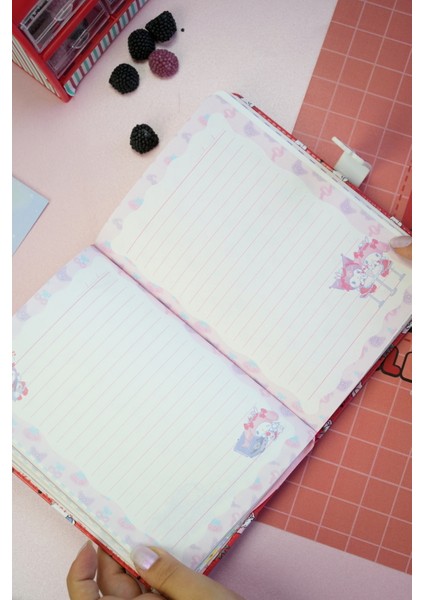 Hello Kitty Vegan Deri Mıknatıslı Günlük – 13X18 Cm, 224 Sayfa, Özel Iç Tasarımlı Defter fırsatları