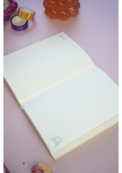 Hello Kitty Smyth Flexy Vegan Deri Kapaklı Defter – 13X18 Cm, Çizgili, Koleksiyon Kapaklar modelleri
