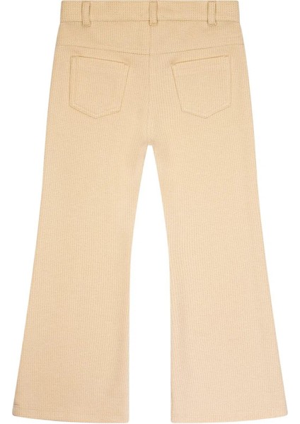 Kız Çocuk Ispanyol Paça Simli Örme Pantolon MNT25K214 modelleri