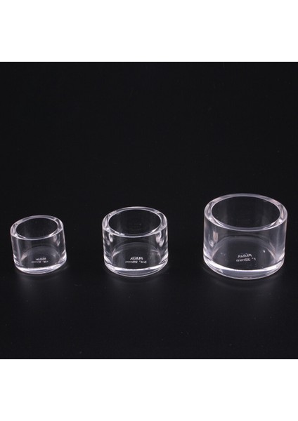 Şeffaf Yuvarlak Akrilik / Pleksi Kapak