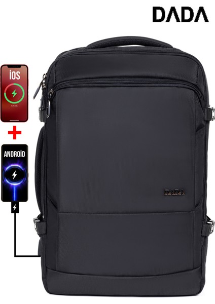 Fonksiyonel Körüklü Erkek Sırt ve Seyahat Çantası 15,6 Inç 40 Litre USB Type-C Aparat Ortopedik fiyatları