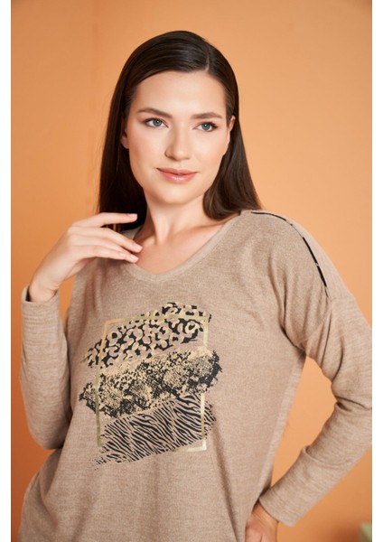 Kadın Kahverengi Pijama Takımı 28035 fiyatları