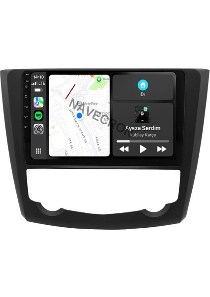 Renault Kadjar 2014-18 9”uyumlu Androıd Multimedya Gerçek 2/32 Kablosuz Carplay Geri Görüş Kameralı