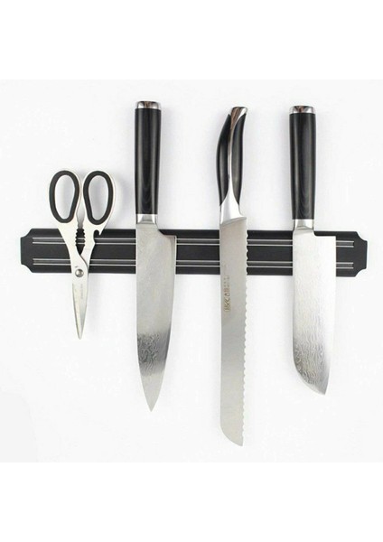 Mıknatıslı Paslanmaz Duvar Bıçak Askısı Standı 33 cm Aparat (5148)
