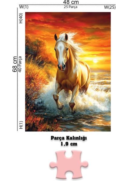 1000 Parça - Free Horse (Özgür At) fiyatları