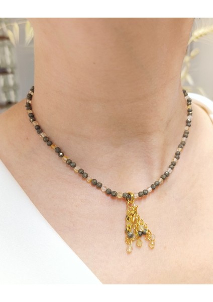 Bolluk, Bereket ve Motivasyon Enerjisi Charmlı Kolye