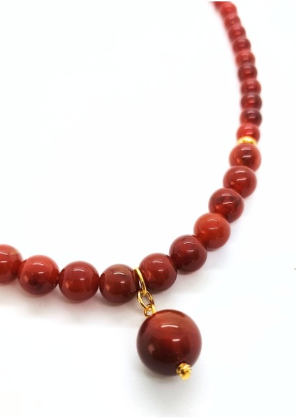 Karnelyan Akik Kolye - Kararlılık, Nazar Kalkanı ve Stresle Baş Etme fırsatları