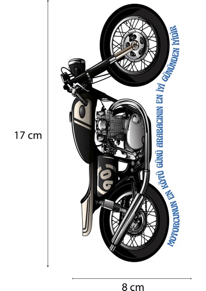 2026 Motosiklet Ayraç Motosiklet Temalı Özel Tasarım Ayraç