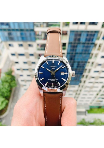 T1274071604100 Gentleman Powermatic 80 Silicium Erkek Kol Saati T127.407.16.041.00 modelleri