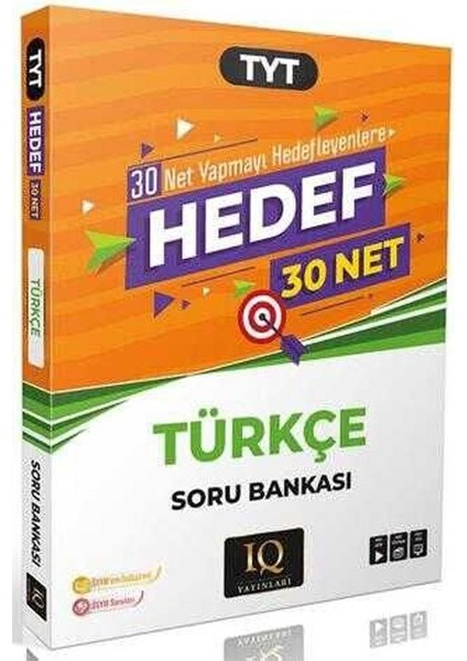 Iq 2026 Yks Tyt Türkçe Hedef 30 Net Soru Bankası