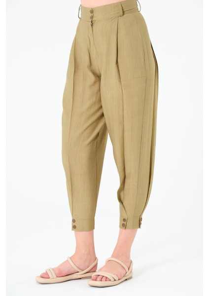 Paça Düğmeli Pantolon modelleri