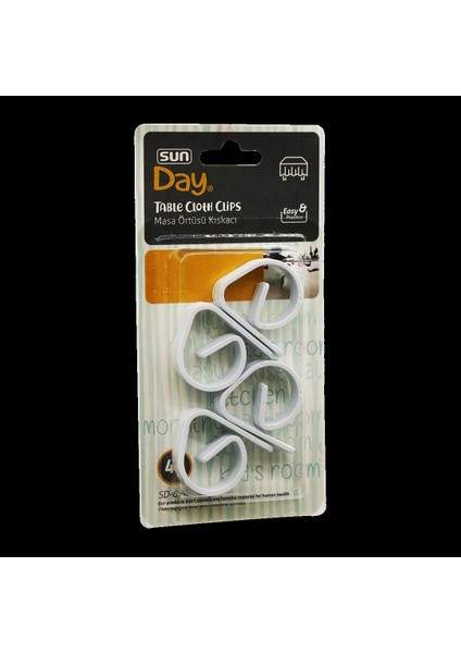 Masa Örtüsü Mandalı Kıskacı (5148)