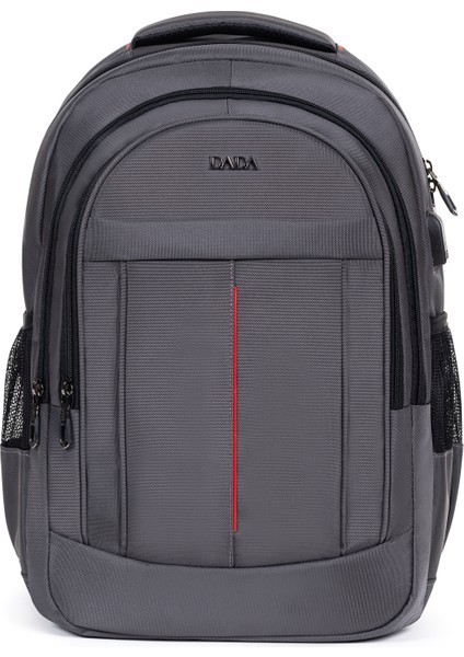 USB Aparatlı Erkek Sırt Çantası Okul Iş Günlük Kullanım Ortopedik 14-15,6 Inç Su Geçirmez Kumaş