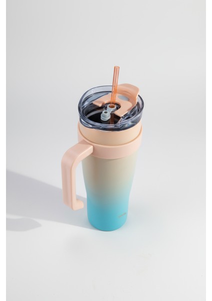 Alto Pipetli Termos Bardak Turkuaz 1000ML modelleri